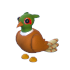 Brown-Chested Pheasant