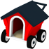 Dog House Stroller