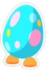 Dotted Eggy Sticker