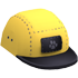 Yellow 5 Panel Cap
